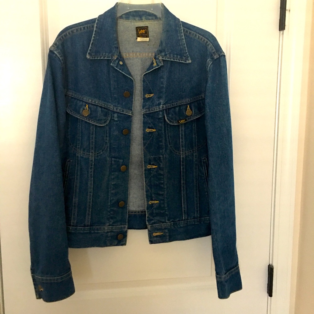 Denim jean jacket vintage Lee